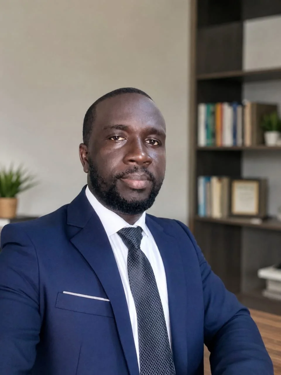 Business professional in an office